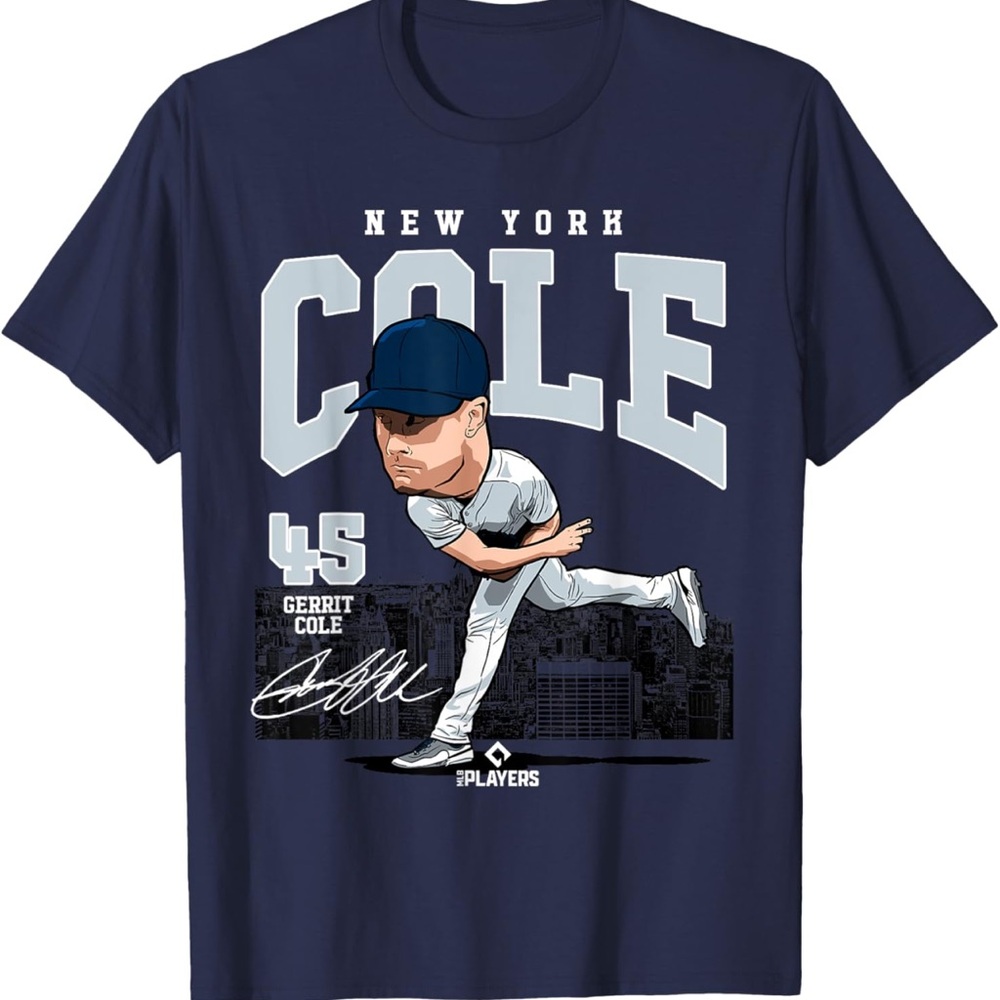 New York Yankees Gerrit Cole Caricature Shirt